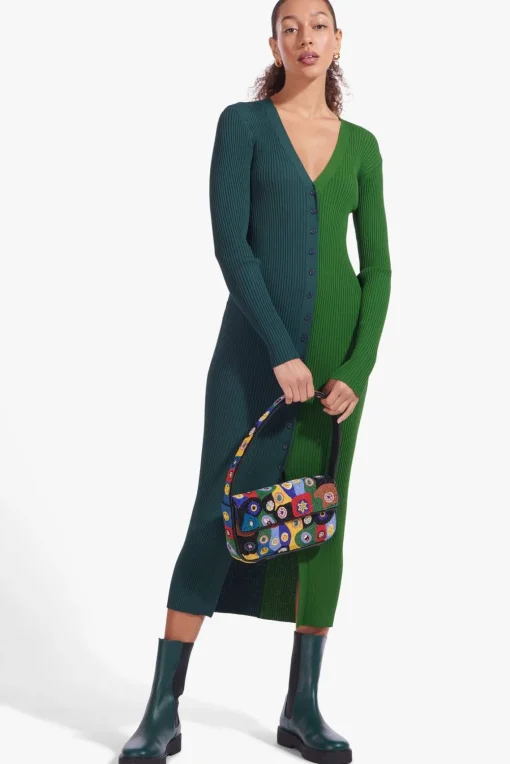 TOMMY BEADED BAG  BLACK MILLEFIORI