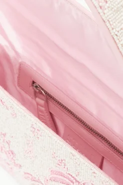 TOMMY BEADED BAG  IVORY CHERRY BLOSSOM TOILE