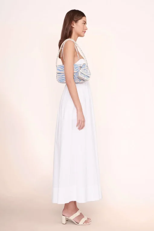 TOMMY BEADED BAG  LIGHT BLUE CREAM