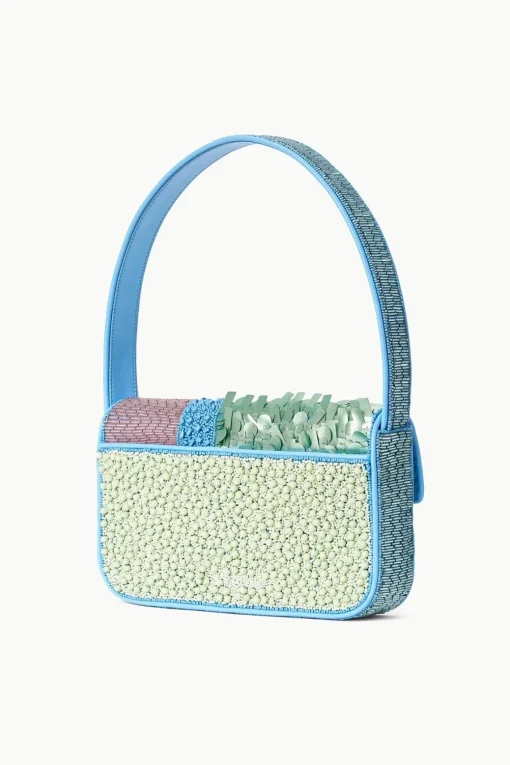 TOMMY BEADED BAG  PATCHWORK SHERBET