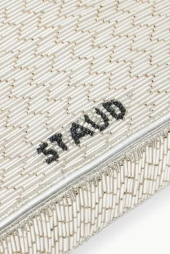 TOMMY BEADED BAG  SILVER