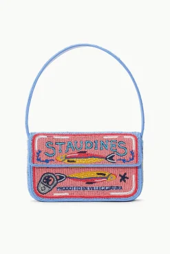 TOMMY BEADED BAG  STAUDINES PINK