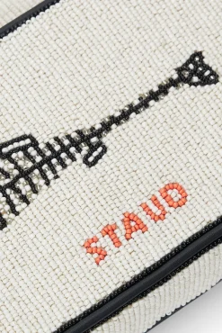 TOMMY BEADED BAG  STAUDINES CREAM