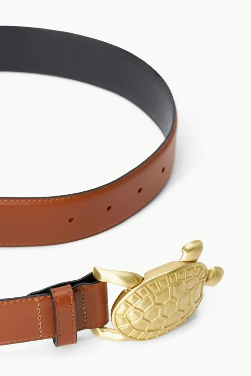 TURTLE BELT  TAN