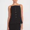 UNA TOP  BLACK