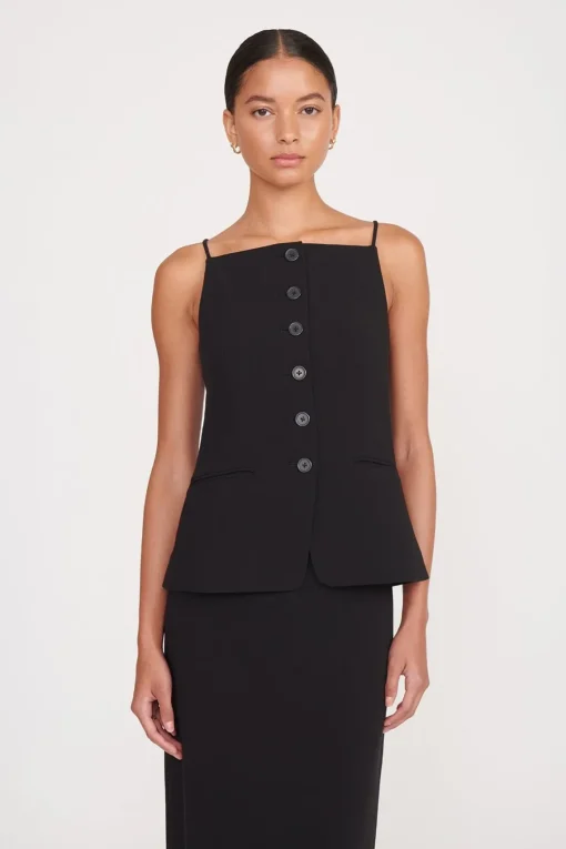 UNA TOP  BLACK