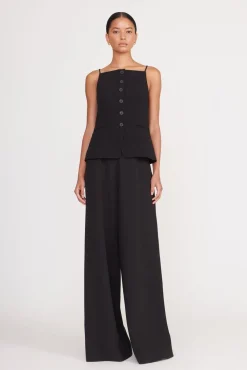UNA TOP  BLACK