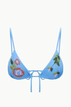 VAL BIKINI TOP  DIAMOND ROSE