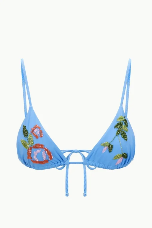 VAL BIKINI TOP  DIAMOND ROSE