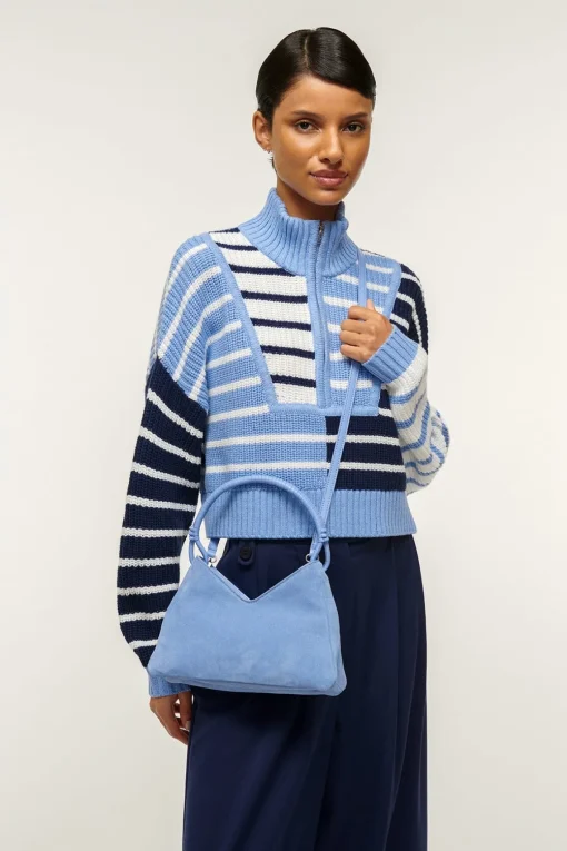 VALERIE SHOULDER BAG  BLUE HYDRANGEA