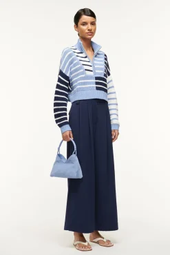 VALERIE SHOULDER BAG  BLUE HYDRANGEA