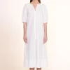 VINCENT DRESS  WHITE