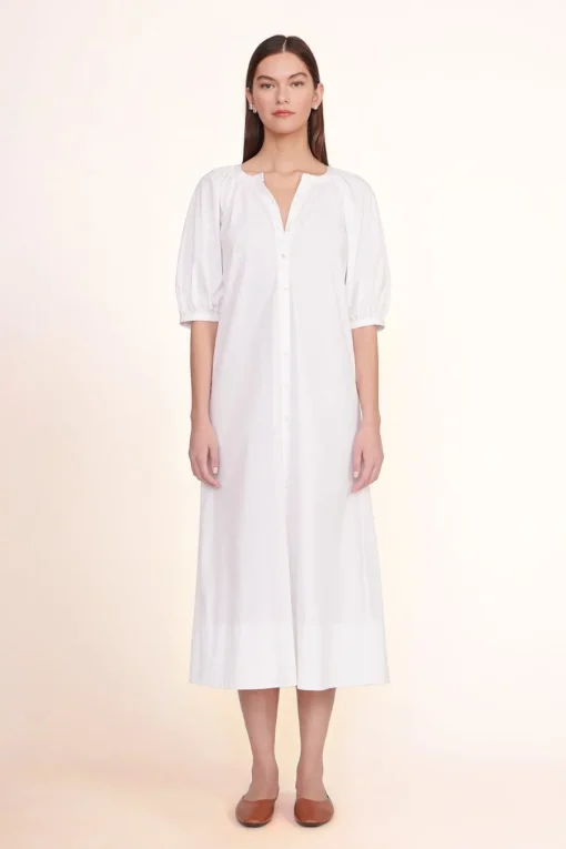 VINCENT DRESS  WHITE