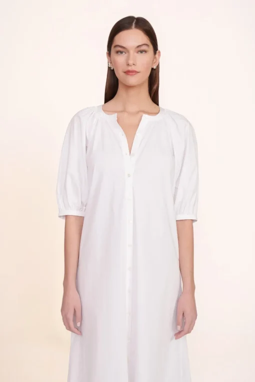VINCENT DRESS  WHITE
