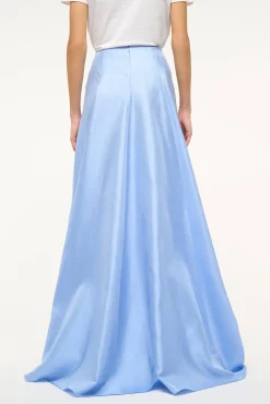 VINCENZO SKIRT  PERIWINKLE