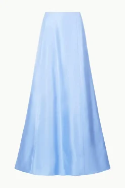 VINCENZO SKIRT  PERIWINKLE