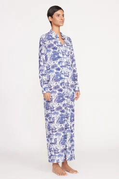 VITA DRESS  BLUE TOILE
