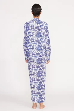 VITA DRESS  BLUE TOILE