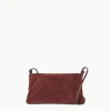 VIVI CROSSBODY BAG  MAHOGANY SUEDE