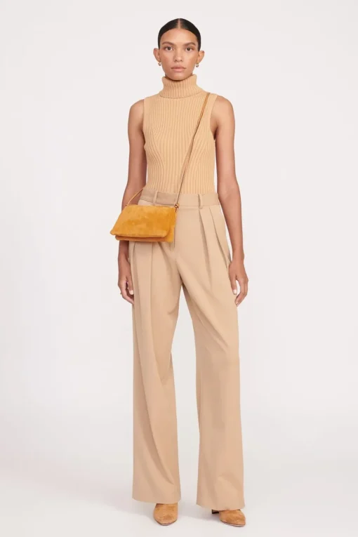 VIVI CROSSBODY BAG  TAN SUEDE