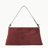 VIVI SHOULDER BAG  MAHOGANY SUEDE