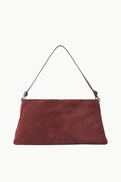 VIVI SHOULDER BAG  MAHOGANY SUEDE