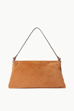 VIVI SHOULDER BAG  TAN SUEDE