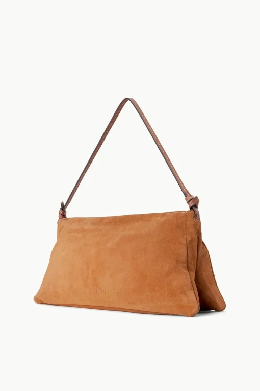 VIVI SHOULDER BAG  TAN SUEDE