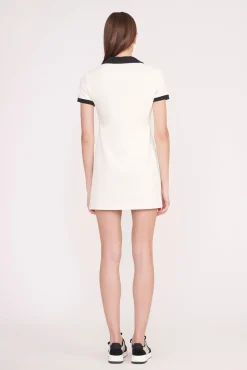 VOLLEY DRESS  IVORY BLACK