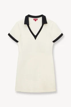 VOLLEY DRESS  IVORY BLACK
