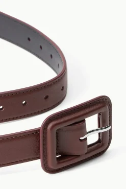 WAIST BELT  MAHOGANY