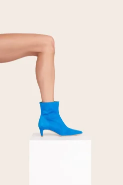 WALLY ANKLE BOOT  DIRECTOR BLUE SUEDE