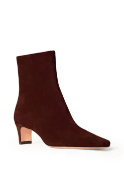 WALLY ANKLE BOOT  MAHOGANY SUEDE