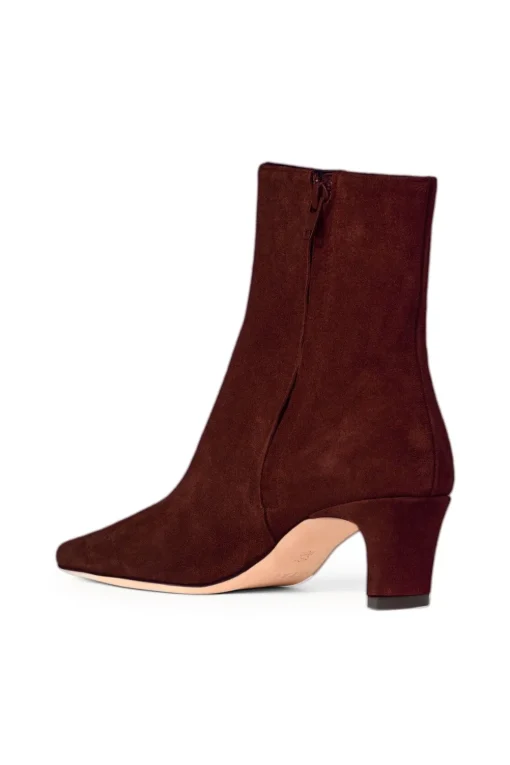 WALLY ANKLE BOOT  MAHOGANY SUEDE