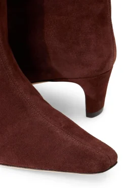 WALLY ANKLE BOOT  MAHOGANY SUEDE