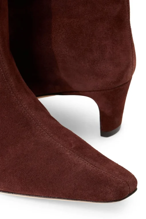 WALLY ANKLE BOOT  MAHOGANY SUEDE
