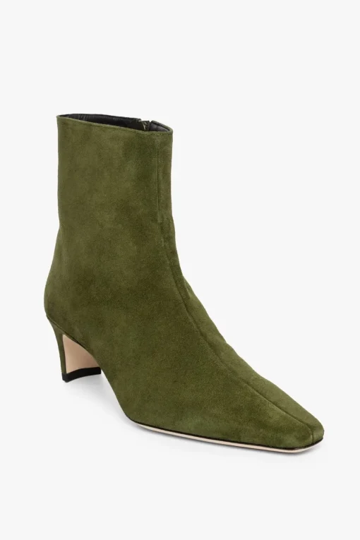 WALLY ANKLE BOOT  OLIVE SUEDE