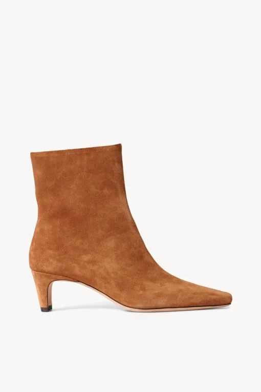 WALLY ANKLE BOOT  TAN SUEDE