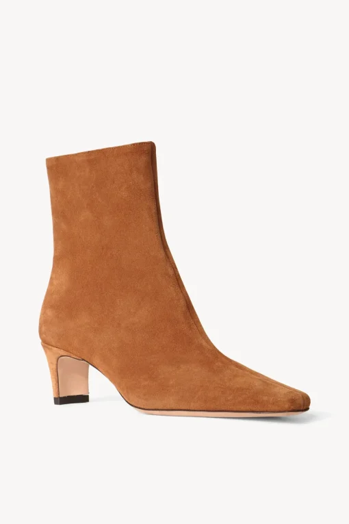 WALLY ANKLE BOOT  TAN SUEDE