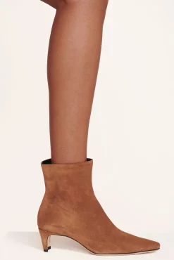 WALLY ANKLE BOOT  TAN SUEDE