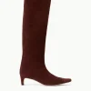 WALLY BOOT  MAHOGANY SUEDE