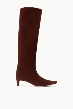 WALLY BOOT  MAHOGANY SUEDE