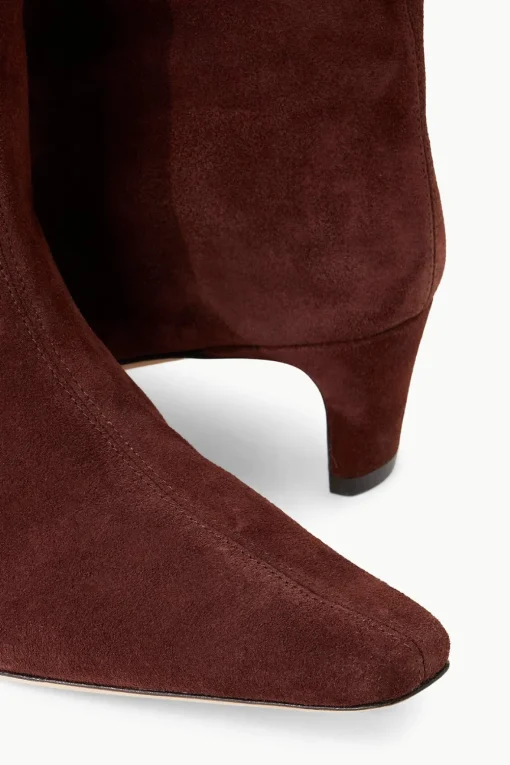 WALLY BOOT  MAHOGANY SUEDE
