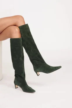 WALLY BOOT  PINE SUEDE