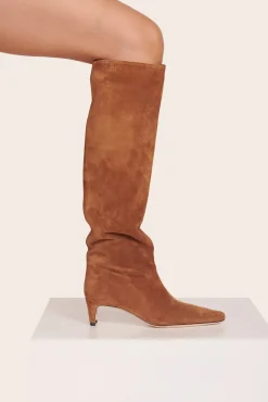 WALLY BOOT  TAN SUEDE