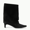 WALLY FOLDOVER BOOT  BLACK