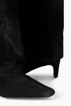 WALLY FOLDOVER BOOT  BLACK