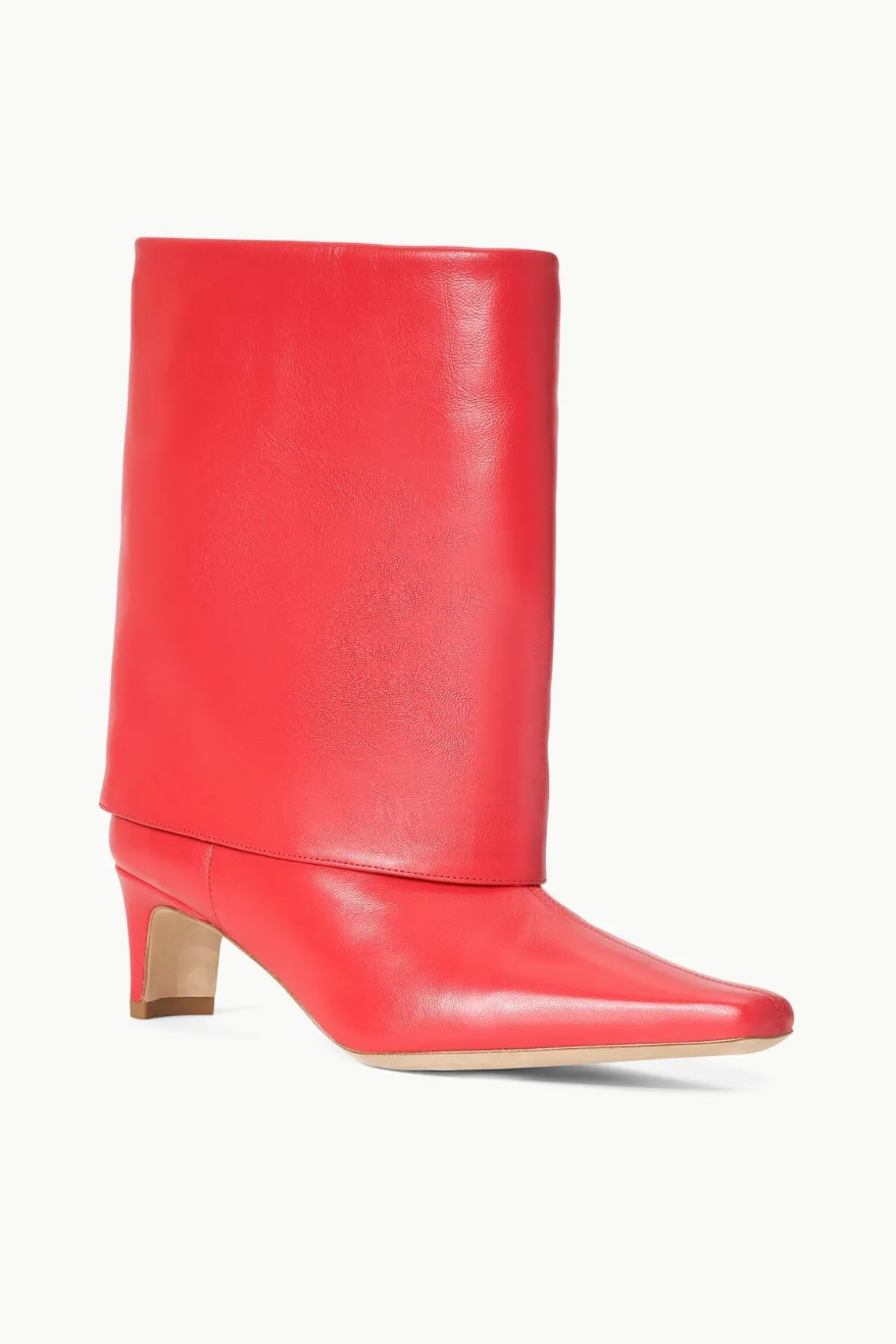 WALLY FOLDOVER BOOT RED ROSE