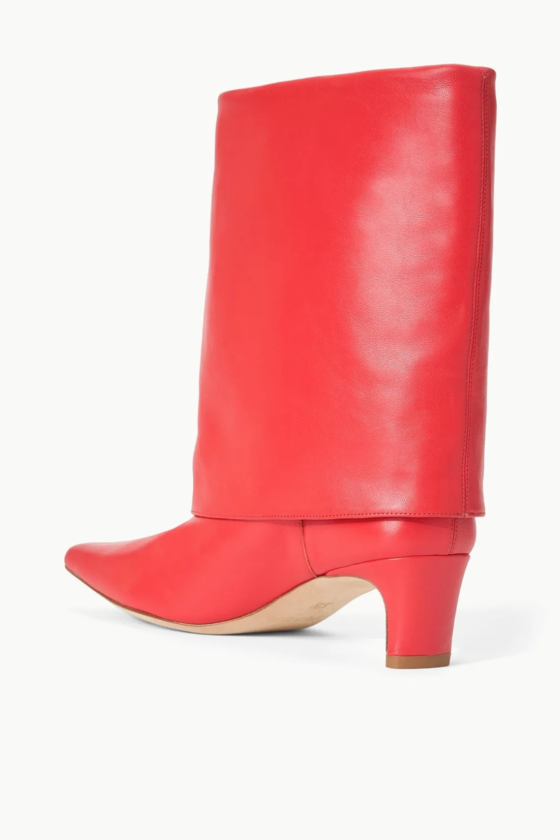 WALLY FOLDOVER BOOT RED ROSE