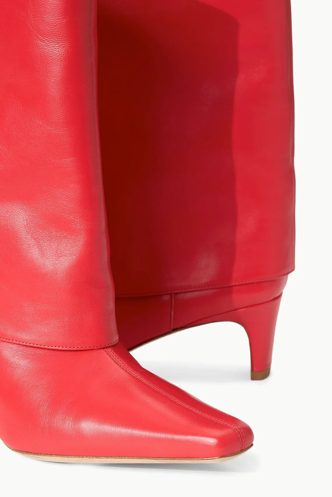 WALLY FOLDOVER BOOT RED ROSE